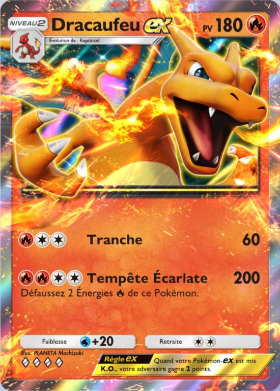 Carte Pokémon TCG Pocket Dracaufeu ex
