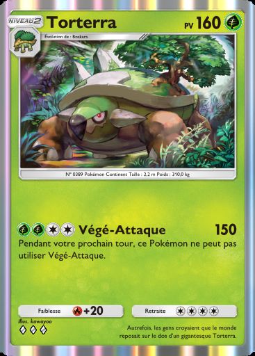 Carte Pokémon TCG Pocket Torterra