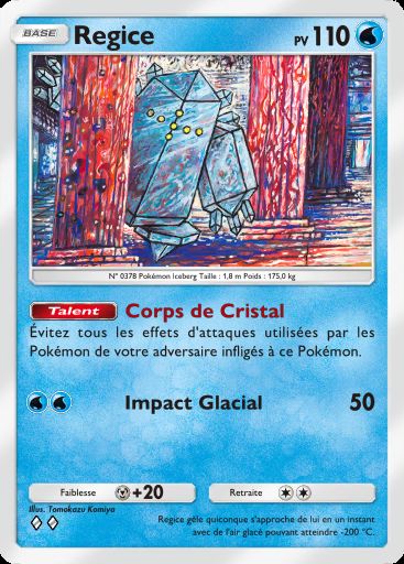 Carte Pokémon TCG Pocket Regice