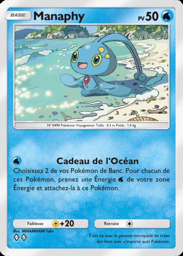 Carte Pokémon TCG Pocket Manaphy