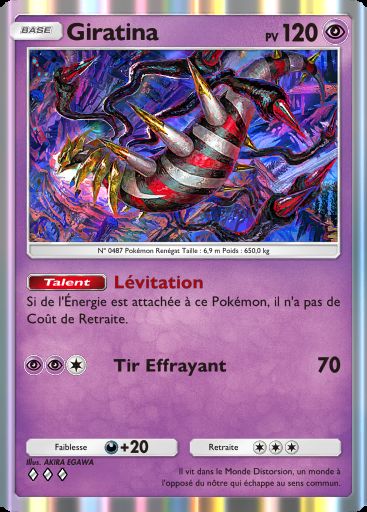 Carte Pokémon TCG Pocket Giratina