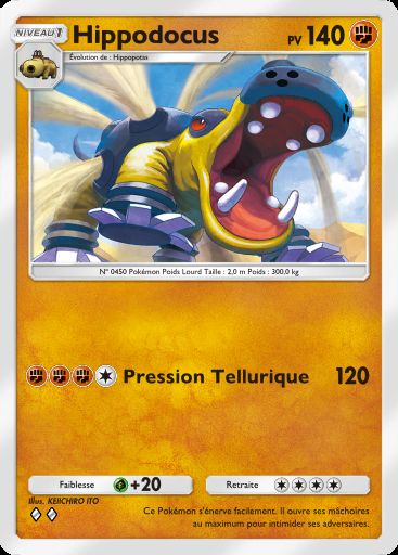 Carte Pokémon TCG Pocket Hippodocus