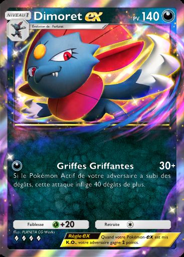 Carte Pokémon TCG Pocket Dimoret ex