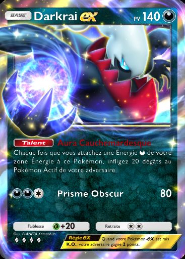 Carte Pokémon TCG Pocket Darkrai ex