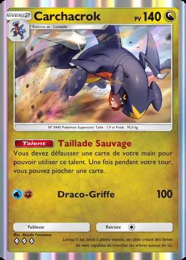 Carte Pokémon TCG Pocket Carchacrok
