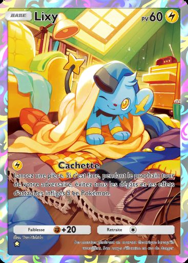 Carte Pokémon TCG Pocket Lixy