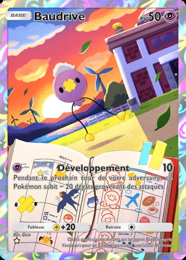 Carte Pokémon TCG Pocket Baudrive