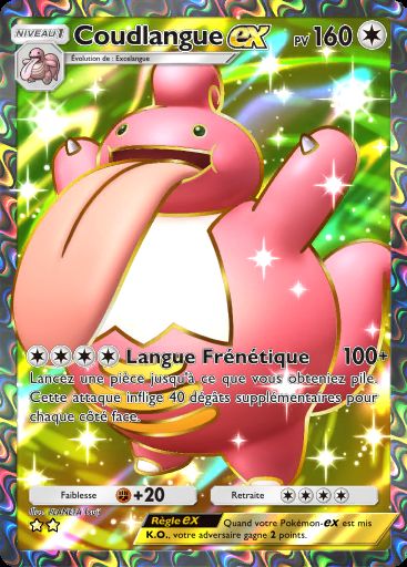 Carte Pokémon TCG Pocket Coudlangue ex