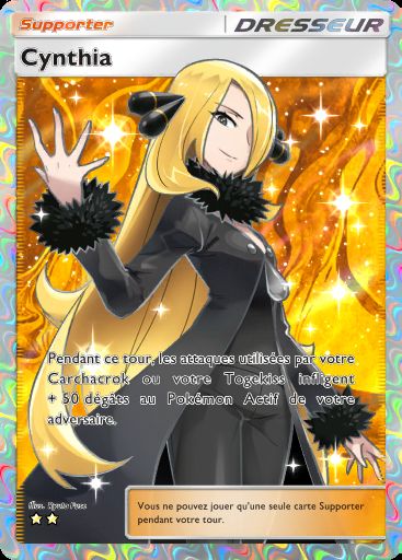 Carte Pokémon TCG Pocket Cynthia