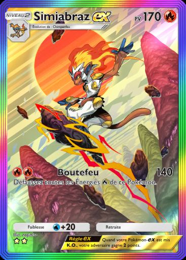 Carte Pokémon TCG Pocket Simiabraz ex