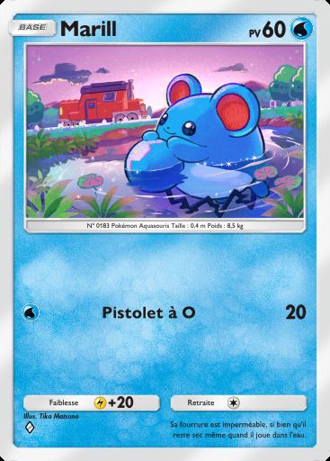 Carte Pokémon TCG Pocket Marill