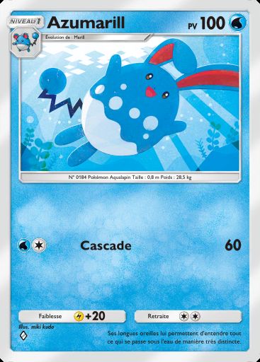 Carte Pokémon TCG Pocket Azumarill