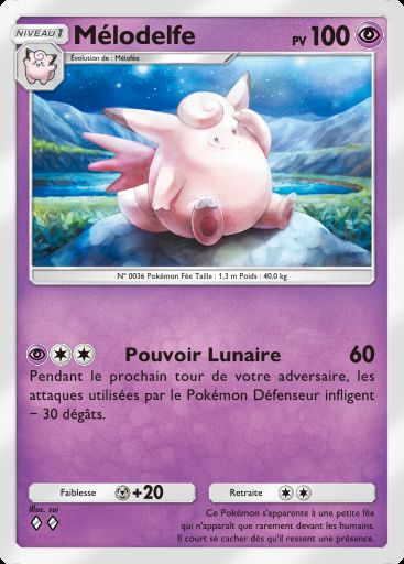 Carte Pokémon TCG Pocket Mélodelfe