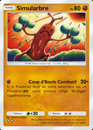 Carte Pokémon TCG Pocket Simularbre