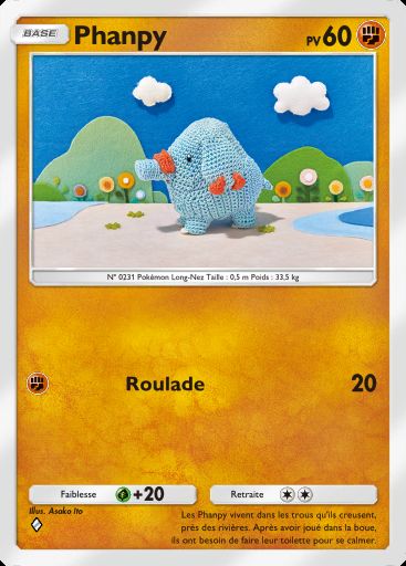 Carte Pokémon TCG Pocket Phanpy