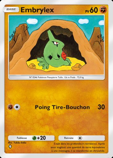 Carte Pokémon TCG Pocket Embrylex