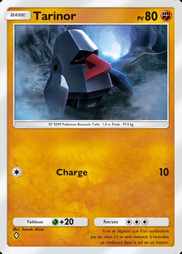 Carte Pokémon TCG Pocket Tarinor