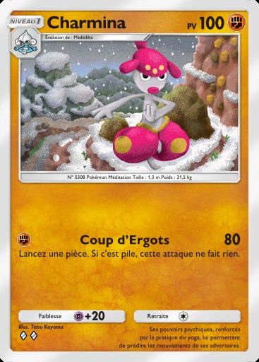 Carte Pokémon TCG Pocket Charmina
