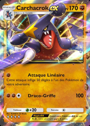 Carte Pokémon TCG Pocket Carchacrok ex