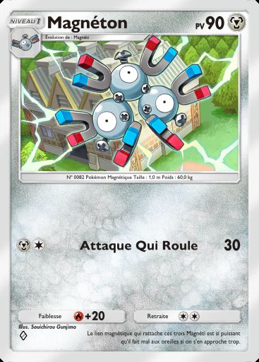 Carte Pokémon TCG Pocket Magnéton
