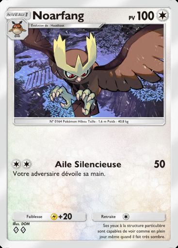 Carte Pokémon TCG Pocket Noarfang