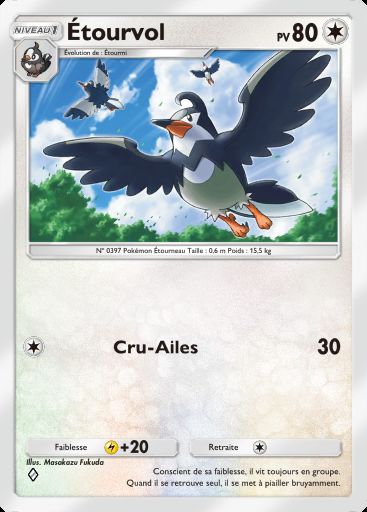 Carte Pokémon TCG Pocket Étourvol