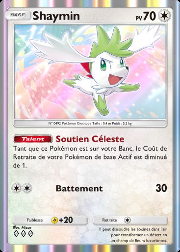 Carte Pokémon TCG Pocket Shaymin