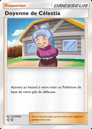 Carte Pokémon TCG Pocket Doyenne de Célestia