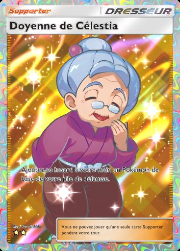 Carte Pokémon TCG Pocket Doyenne de Célestia