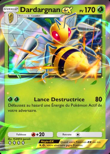 Carte Pokémon TCG Pocket Dardargnan ex
