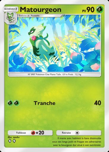 Carte Pokémon TCG Pocket Matourgeon