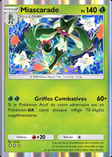 Carte Pokémon TCG Pocket Miascarade