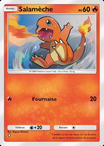 Carte Pokémon TCG Pocket Salamèche