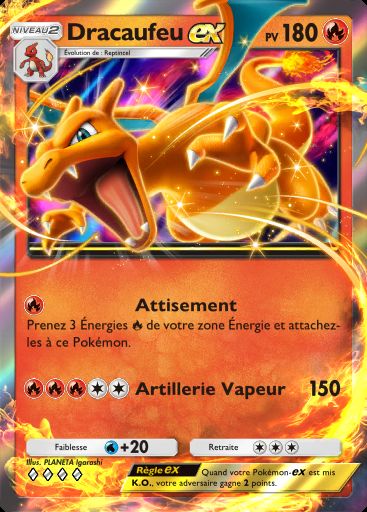 Carte Pokémon TCG Pocket Dracaufeu ex