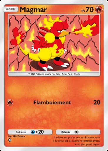 Carte Pokémon TCG Pocket Magmar