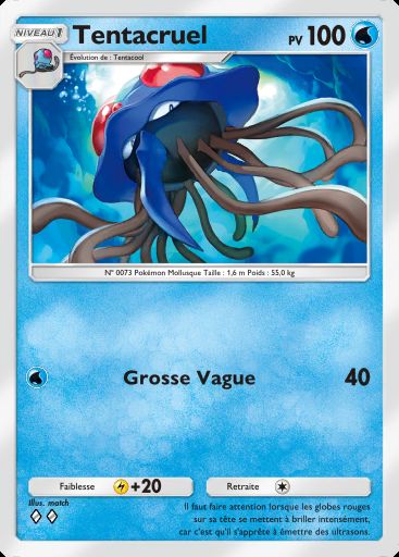 Carte Pokémon TCG Pocket Tentacruel