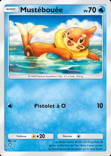 Carte Pokémon TCG Pocket Mustébouée