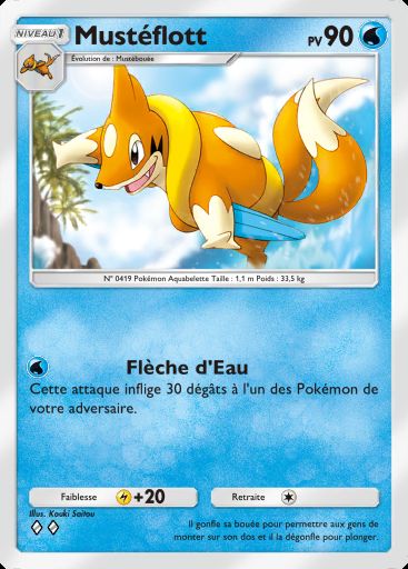 Carte Pokémon TCG Pocket Mustéflott