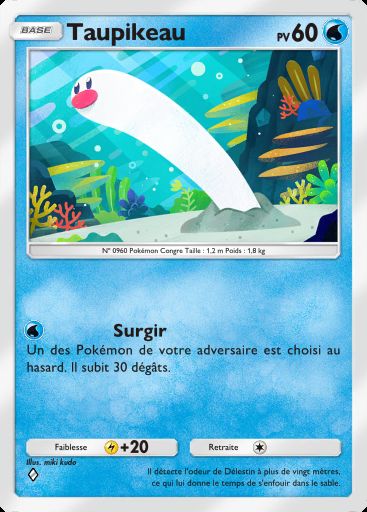 Carte Pokémon TCG Pocket Taupikeau
