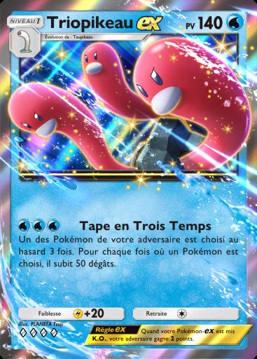 Carte Pokémon TCG Pocket Triopikeau ex