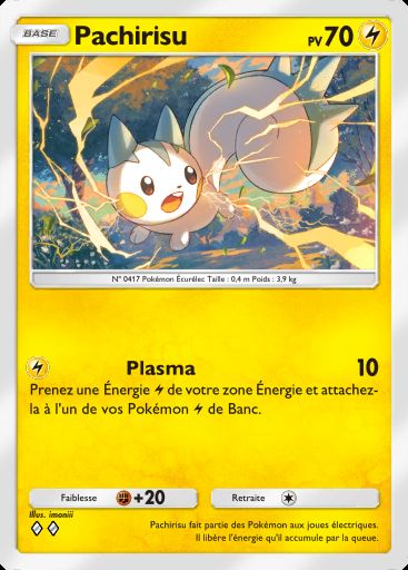 Carte Pokémon TCG Pocket Pachirisu