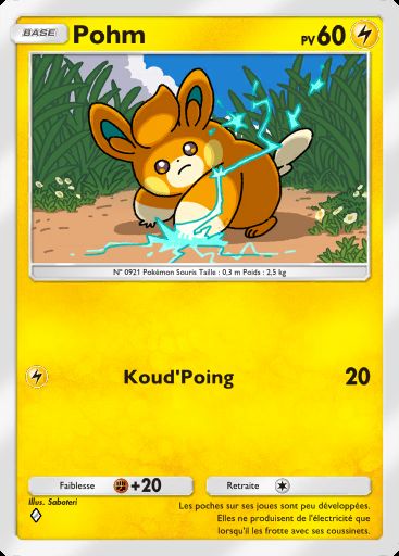 Carte Pokémon TCG Pocket Pohm