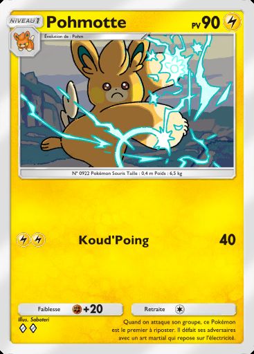 Carte Pokémon TCG Pocket Pohmotte
