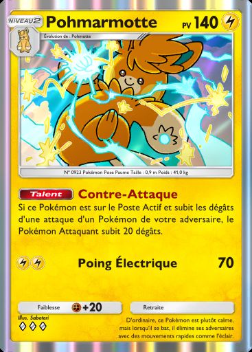 Carte Pokémon TCG Pocket Pohmarmotte
