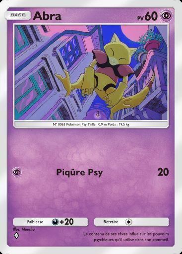 Carte Pokémon TCG Pocket Abra