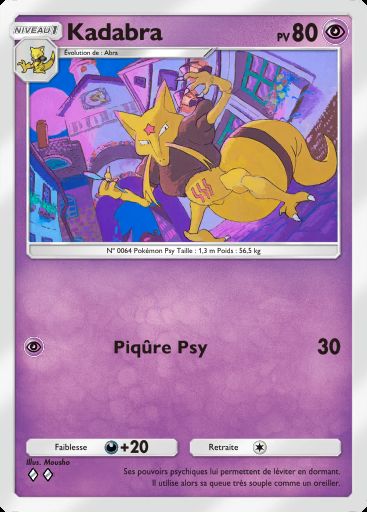 Carte Pokémon TCG Pocket Kadabra