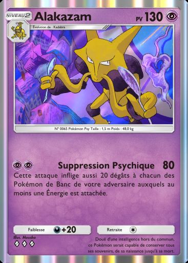 Carte Pokémon TCG Pocket Alakazam