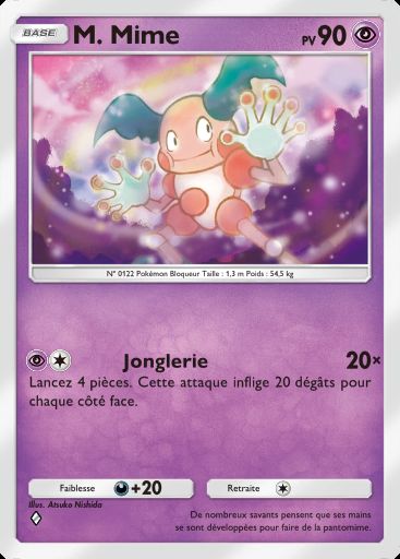 Carte Pokémon TCG Pocket M. Mime