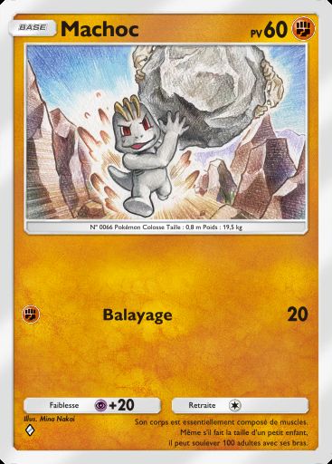 Carte Pokémon TCG Pocket Machoc