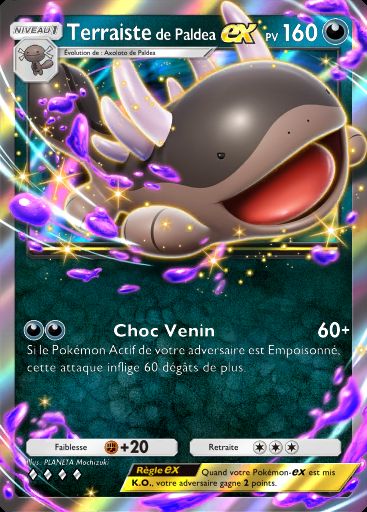 Carte Pokémon TCG Pocket Terraiste de Paldea ex